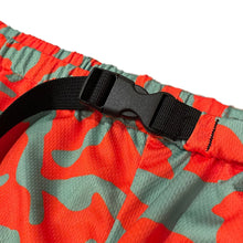 Load image into Gallery viewer, Camo Mesh Shorts Orange/Green
