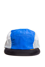 Load image into Gallery viewer, Blue mesh 5-panel hat
