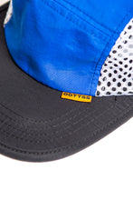 Load image into Gallery viewer, Blue mesh 5-panel hat
