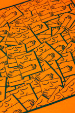 Load image into Gallery viewer, Hug Collage Tee (Orange)
